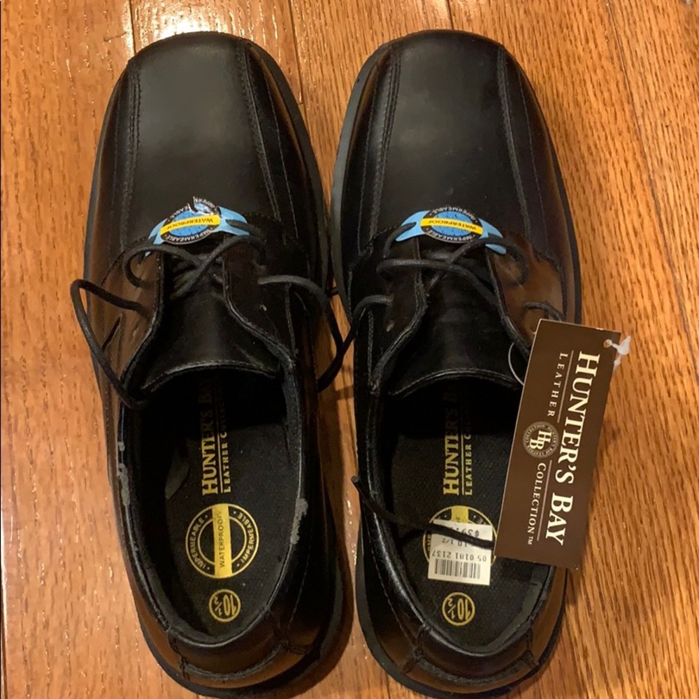 Hunters Bay leather collection waterproof shoes